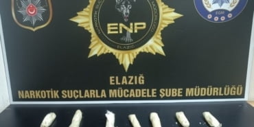 Elazığ'da uyuşturucu operasyonu: 4 tutuklama uyuşturucu