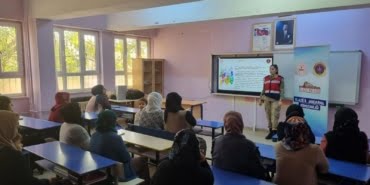 Elazığ’da kadına yönelik şiddetle mücadele eğitimi verildi şiddet