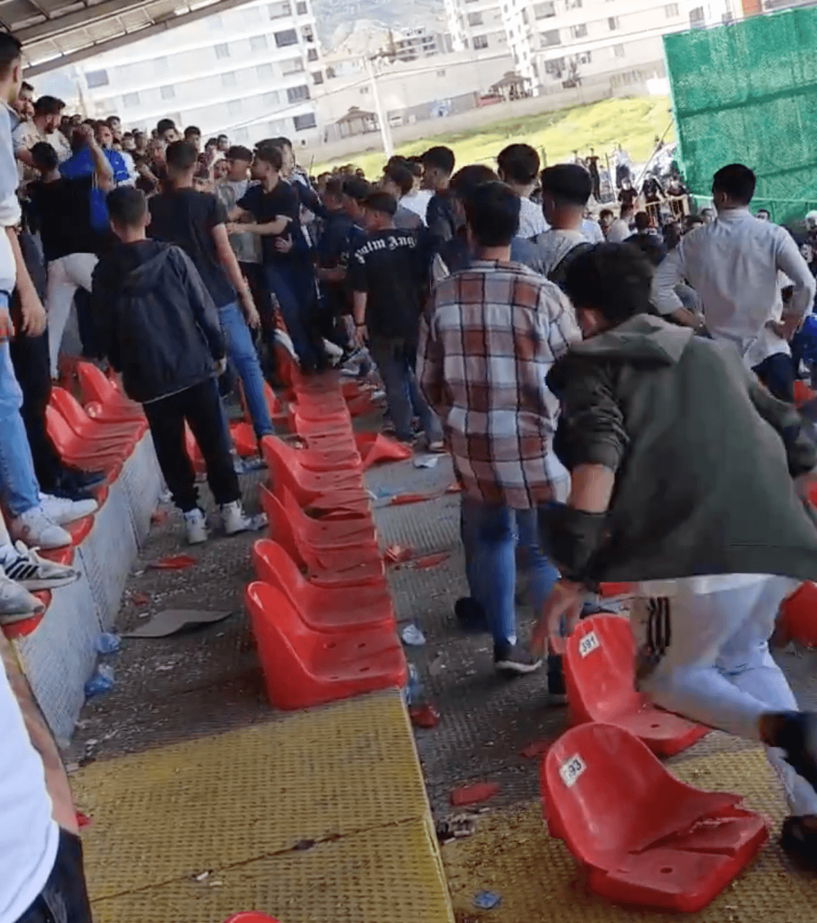Elazığ’da şampiyonluk maçı sonrası kavga çıktı