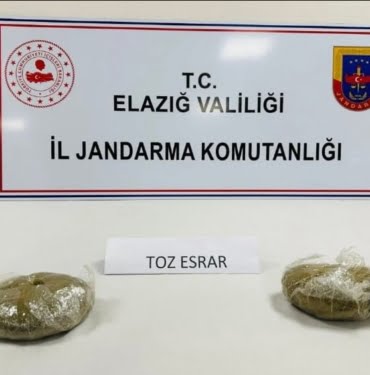 ELAZIĞ’DA UYUŞTURUCU OPERASYONU