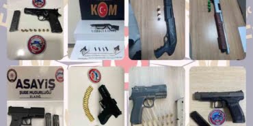 ELAZIĞ’DA 19 ADET RUHSATSIZ SİLAH ELE GEÇİRİLDİ