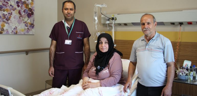 Eşinin kardeşine böbreğini verip hayatını kurtarmıştı, şimdi kendi hayatını kurtardı