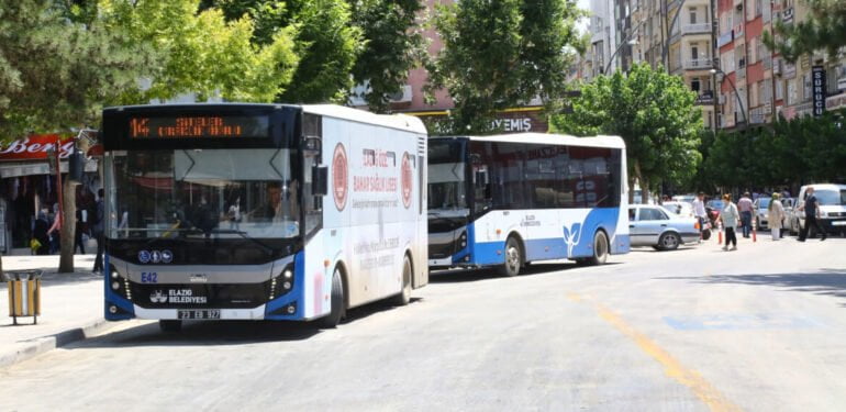 Elazığ Belediyesinden öğrencilere ücretsiz ulaşım imkanı