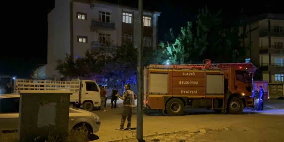 Elazığ’da evini yakmaya çalışan şahıs polis tarafından ikna edildi