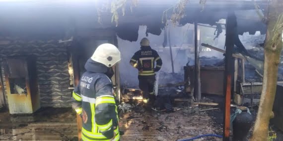 Elazığ’da korkutan yangın