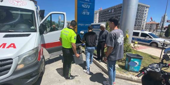 Elazığ’da trafik kazası : 1 yaralı