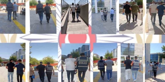 Elazığ’da haklarında kesinleşmiş hapis cezası bulunan 48 şahıs yakalandı Elazığ’da haklarında kesinleşmiş hapis cezası bulunan 48 şahıs yakalandı