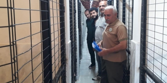 Elazığ’da Hayvan Bakımevinde denetim Elazığ’da Hayvan Bakımevinde denetim