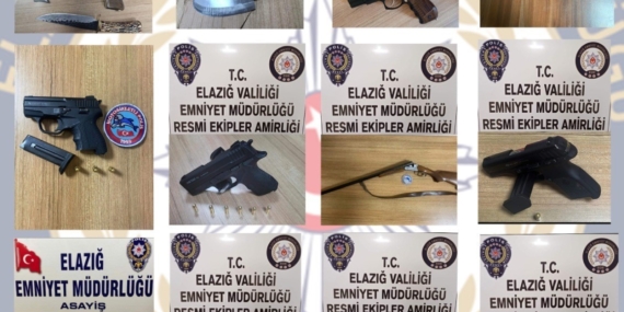 Elazığ’da Polis Operasyonunda 23 Şüpheli Gözaltına Alındı