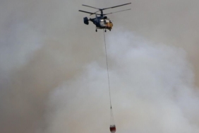 Adana Kozan'da Orman Yangınına Müdahale Eden Helikopter Baraja Düştü GT-6QVnXYAAXrWZ