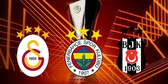 Fenerbahçe Galatasaray ve Beşiktaş'ın UEFA'daki rakipleri belli oldu Fenerbahçe Galatasaray ve Beşiktaş’ın UEFA’daki rakipleri belli oldu