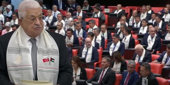 TBMM'de Tarihi Filistin Oturumu: Abbas'tan Türkiye'ye Teşekkür TBMM’de Tarihi Filistin Oturumu: Abbas’tan Türkiye’ye Teşekkür