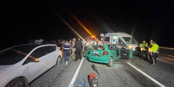 Elazığ'da Otomobil Demir Korkuluklara Çarptı: 1 Ölü, 5 Yaralı Elazığ’da Otomobil Demir Korkuluklara Çarptı: 1 Ölü, 5 Yaralı