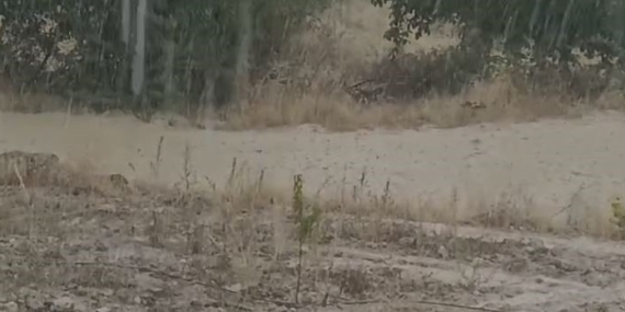 Elazığ’da Sağanak Yağış Sele Yol Açtı Elazığ’da Sağanak Yağış Sele Yol Açtı