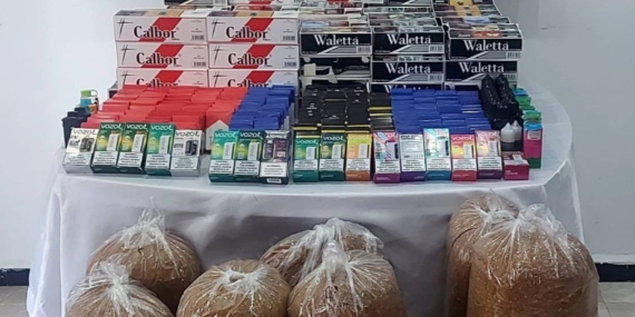 Elazığ’da 1,2 Milyon Lira Değerinde Kaçak Sigara ve Makaron Ele Geçirildi Elazığ’da 1,2 Milyon Lira Değerinde Kaçak Sigara ve Makaron Ele Geçirildi