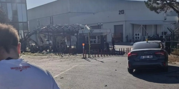 Ankara’daki TUSAŞ Tesisi Önünde Patlama Yaşandı (VİDEO)