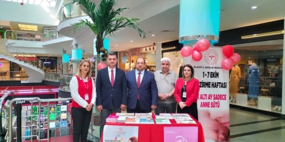 Elazığ’da Emzirme Haftası etkinlikleri Elazığ’da Emzirme Haftası etkinlikleri