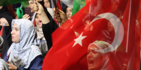 Elazığ’da Filistin’e destek mitingi düzenlendi Elazığ’da Filistin’e destek mitingi düzenlendi