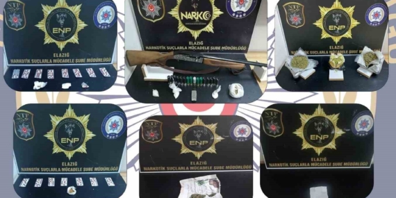 Elazığ’da Uyuşturucu Operasyonu: 4 Şüpheli Tutuklandı Elazığ’da Uyuşturucu Operasyonu: 4 Şüpheli Tutuklandı