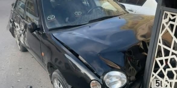 Elazığ’da kamyon ile otomobil çarpıştı Elazığ’da kamyon ile otomobil çarpıştı