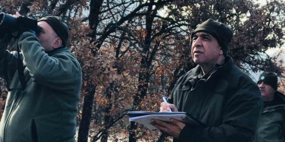 Elazığ’da yaban keçisi envanter çalışması yapıldı