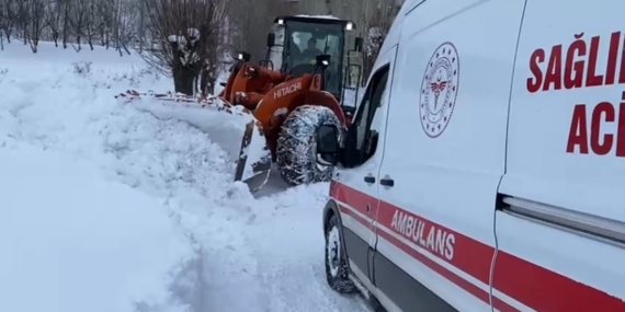 Bahçesaray'da Yoğun Kar Yağışı Hasta Naklini Zorlaştırdı Bahçesaray’da Yoğun Kar Yağışı Hasta Naklini Zorlaştırdı