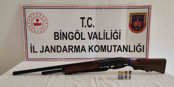 Bingöl’de Jandarma Ekiplerinden Yasa Dışı Tüfek Operasyonu