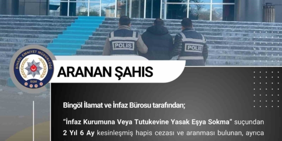 Bingöl'de Kesinleşmiş Hapis Cezası Olan İki Şüpheli Tutuklandı Bingöl’de Kesinleşmiş Hapis Cezası Olan İki Şüpheli Tutuklandı
