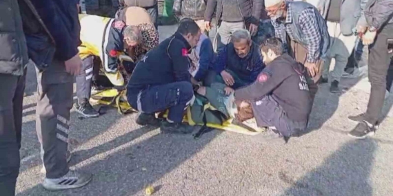 Diyarbakır’da Yayaya Çarpan Sürücü Darp Edildi