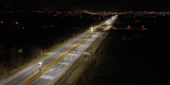 Elazığ’da ışıklandırılan şehirlerarası yollar daha güvenli hale getirildi Elazığ’da ışıklandırılan şehirlerarası yollar daha güvenli hale getirildi