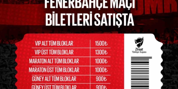 Gaziantep FK, Fenerbahçe Maçının Biletleri Satışta Gaziantep FK, Fenerbahçe Maçının Biletleri Satışta