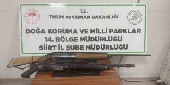 Siirt'te Kaçak Avcılara 30 Bin Lira Ceza Siirt’te Kaçak Avcılara 30 Bin Lira Ceza