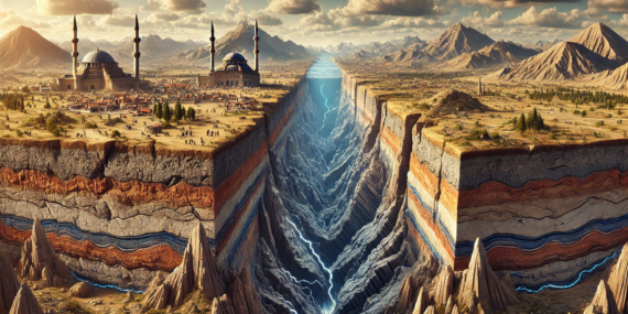 Türkiye'nin altında devasa bir yarık keşfedildi, 'yer kabuğu alarm veriyor' Türkiye’nin altında devasa bir yarık keşfedildi, ‘yer kabuğu alarm veriyor’