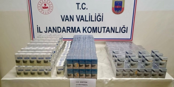 Van'ın Muradiye İlçesinde Kaçak Sigara Operasyonu Van’ın Muradiye İlçesinde Kaçak Sigara Operasyonu