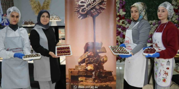 Vanlı Girişimciden Dubai Çikolatasına Rakip: Ganajlı ve Fıstık Ezmeli Çikolata Vanlı Girişimciden Dubai Çikolatasına Rakip: Ganajlı ve Fıstık Ezmeli Çikolata