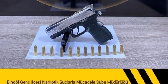 Bingöl'de Ruhsatsız Silah Ele Geçirildi Bingöl’de Ruhsatsız Silah Ele Geçirildi