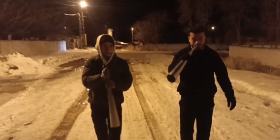 Özalp’ta 60 Yıldır Borazanla Sahura Kalkma Geleneği Özalp’ta 60 Yıldır Borazanla Sahura Kalkma Geleneği