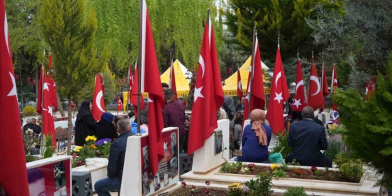 Ramazan'ın Son Günü Gaziantep'teki Mezarlıklarda ve Şehitliklerde Artan Ziyaretçi Yoğunluğu Ramazan’ın Son Günü Gaziantep’teki Mezarlıklarda ve Şehitliklerde Artan Ziyaretçi Yoğunluğu
