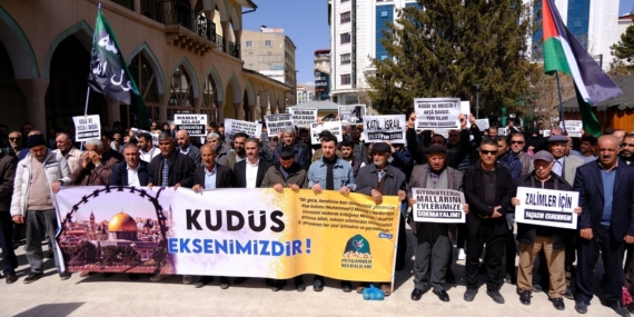 Van’da ‘Dünya Kudüs Günü’ İçin Anlamlı Basın Açıklaması Yapıldı