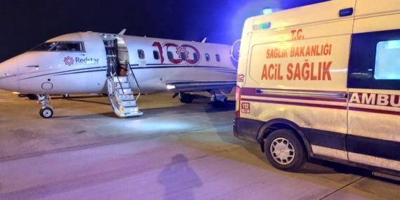 Van'dan İstanbul'a Uçak Ambulans ile Kalp Hastası Çocukların Sevk Edilmesi Van’dan İstanbul’a Uçak Ambulans ile Kalp Hastası Çocukların Sevk Edilmesi