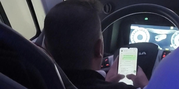 Yolcu Otobüsünde Şaşkınlık Yaratan Görüntüler