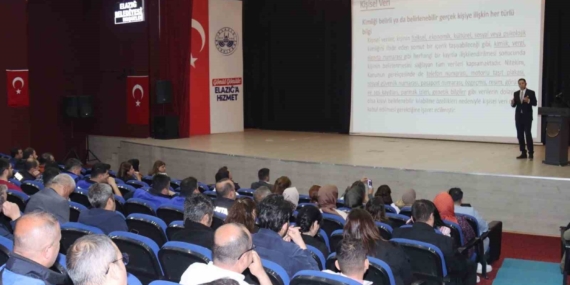 Elazığ Belediyesi Çalışanlarına Özel KVKK Semineri Düzenlendi Elazığ Belediyesi Çalışanlarına Özel KVKK Semineri Düzenlendi