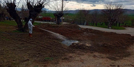 Elazığ'da Larva İle Mücadelede Yeni Yöntemler Uygulanıyor Elazığ’da Larva İle Mücadelede Yeni Yöntemler Uygulanıyor
