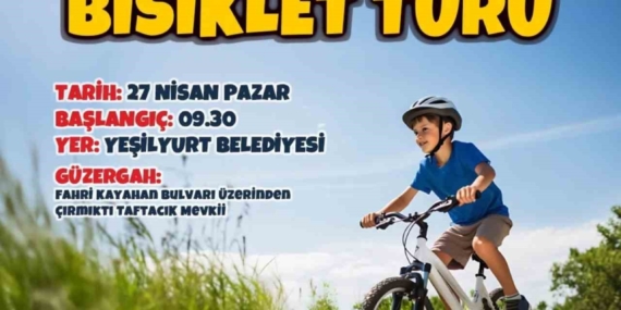 Yeşilyurt Bahar Coşkusuyla Bisiklet Turu: 27 Nisan Pazar Günü! Yeşilyurt Bahar Coşkusuyla Bisiklet Turu: 27 Nisan Pazar Günü!