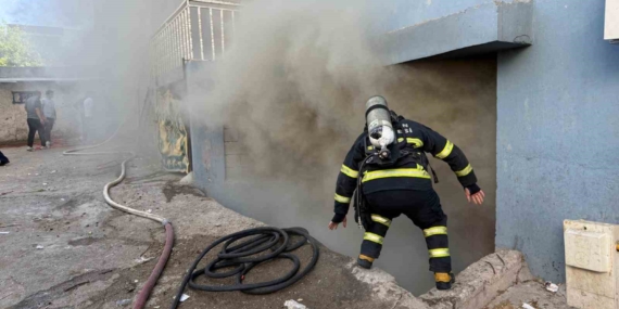 Batman'da Apartman Bodrumunda Gizemli Yangın Olayı Batman’da Apartman Bodrumunda Gizemli Yangın Olayı