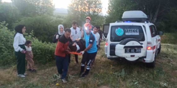 Bingöl'de Otomobil Uçurumdan Aşağı Düştü: İki Kişi Yaralandı Bingöl’de Otomobil Uçurumdan Aşağı Düştü: İki Kişi Yaralandı