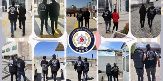 Elazığ'da 107 Hükümlü Şahıs Operasyonla Yakalandı Elazığ’da 107 Hükümlü Şahıs Operasyonla Yakalandı