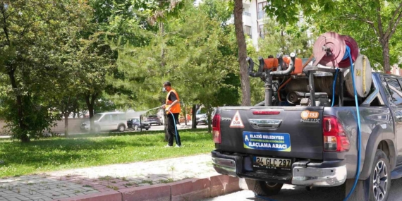 Elazığ'da Devam Eden İlaçlama Çalışmaları: Sağlıklı Bir Gelecek İçin Adımlar Atılıyor Elazığ’da Devam Eden İlaçlama Çalışmaları: Sağlıklı Bir Gelecek İçin Adımlar Atılıyor