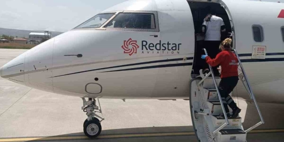 Kalp Hastalığı Olan Bebek, Uçak Ambulansla İstanbul'a Acil Sevk Edildi Kalp Hastalığı Olan Bebek, Uçak Ambulansla İstanbul’a Acil Sevk Edildi