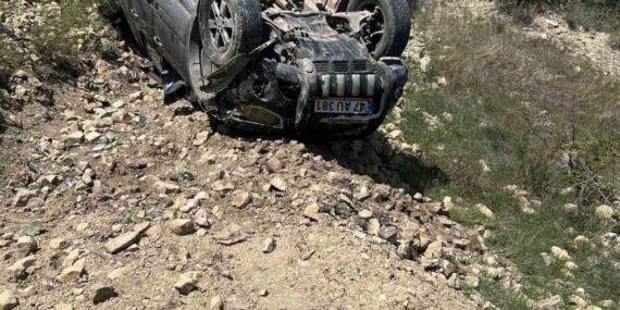 Mardin'de Yamaçtan Düşen Otomobil: 1 Kişi Yaralandı Mardin’de Yamaçtan Düşen Otomobil: 1 Kişi Yaralandı